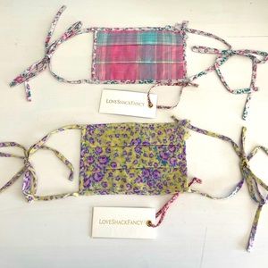 LoveShackFancy Masks (Set of Two)